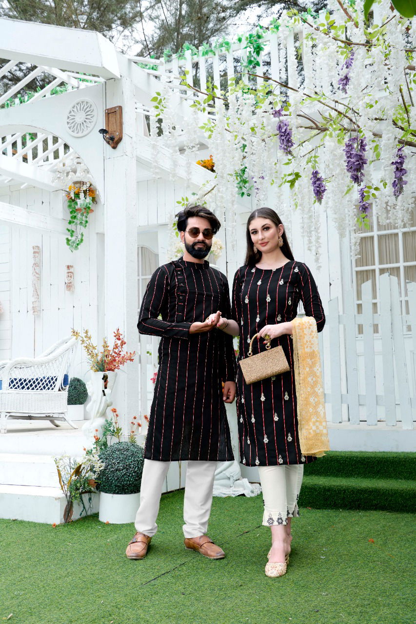 Ram Leela 3 Exclusive Designer Festive Wear Cotton Stylish Couple Latest Collection